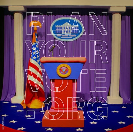 Plan Your Vote art by Macon Reed