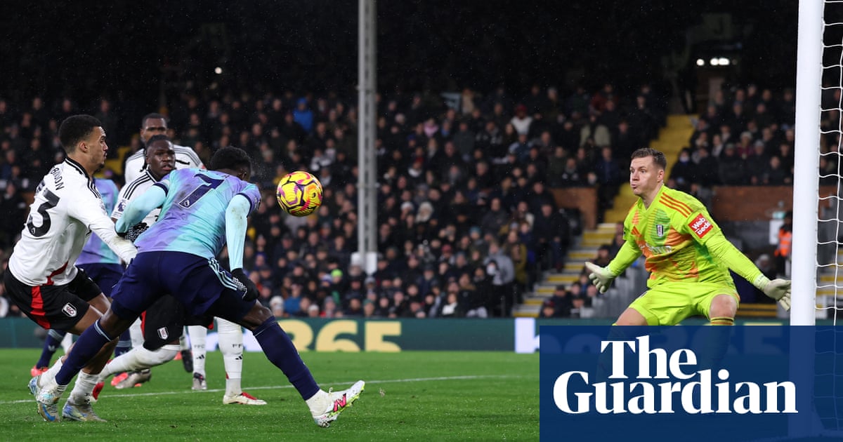Arsenal stumble at Fulham after Saka’s late strike ruled out for offside Arsenal stumble at Fulham after Saka’s late strike ruled out for offside