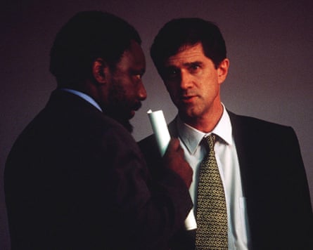 Cyril Ramaphosa and Roelf Meyer in 1995.
