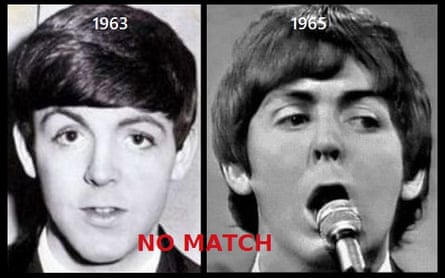 Paul McCartney’s eyebrows analysed by Thebeatlesneverexisted.com