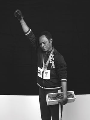 photography essay themes Samuel Fosso: Self-Portrait (Tommie Smith) from the series African Spirits, 2008