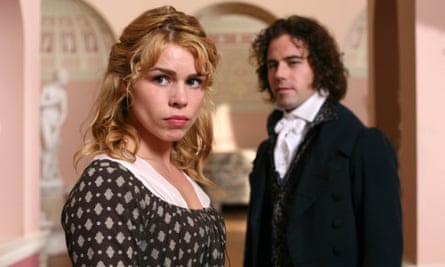 Billy Piper as Fanny (with Joseph Beattie as Henry) in a 2007 ITV1 adaptation of Mansfield Park.