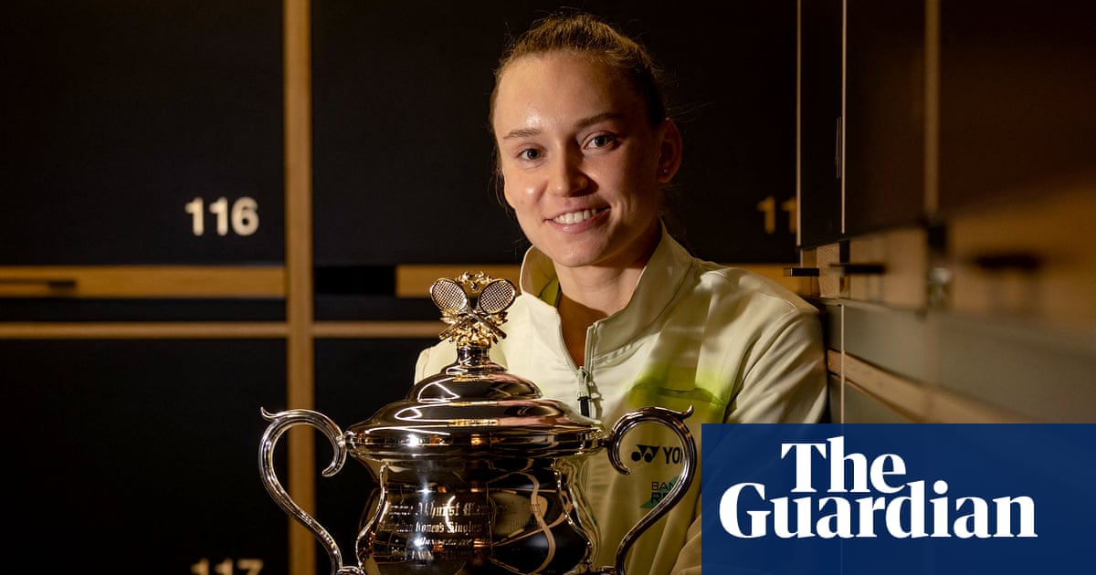 ‘I always believed’: Elena Rybakina relishes return to top table after Melbourne glory