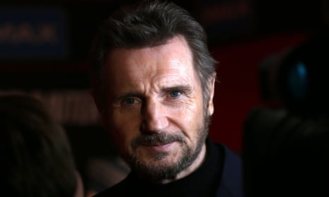 Liam Neeson at a gala screening in Dublin.