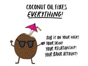 coconut oil fixes everything meme