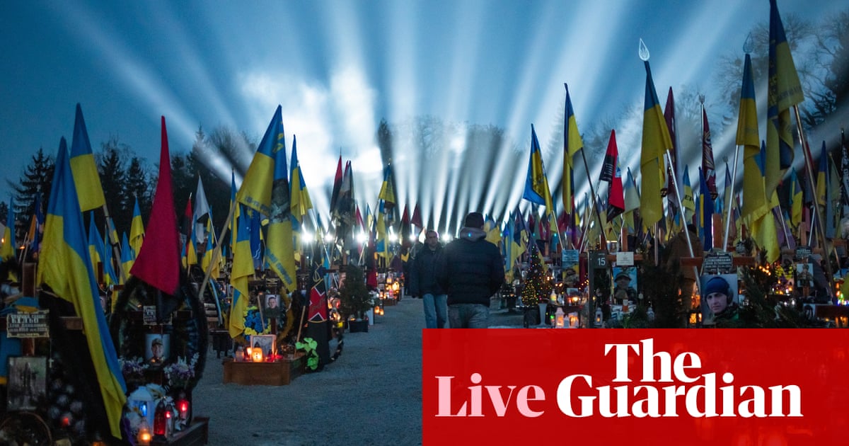 Ukraine war live: Zelenskyy hails three years of resistance' on anniversary of Russian invasion