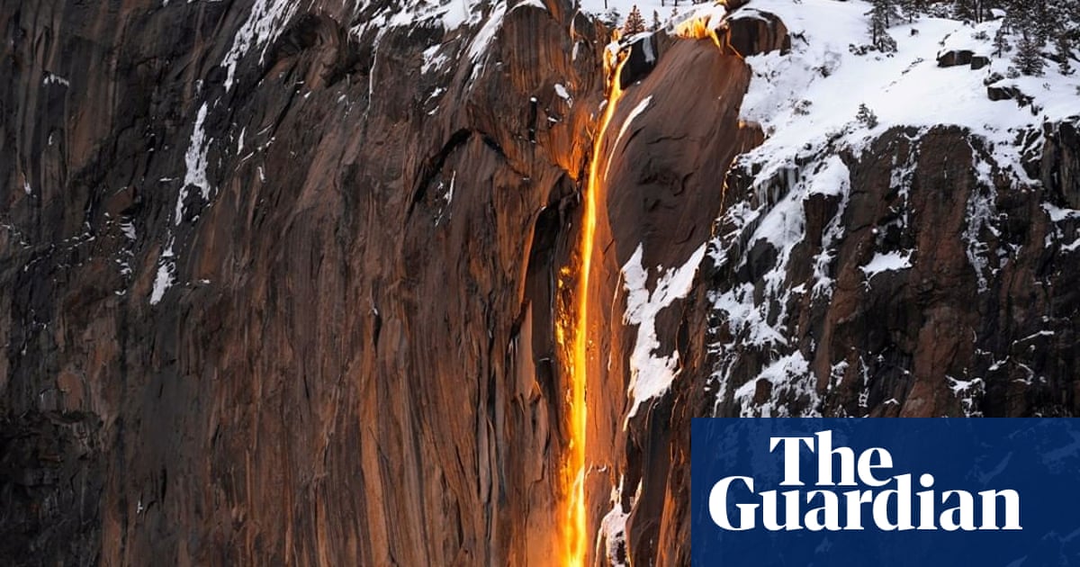'It's a photo orgy': is Yosemite's rare firefall too beautiful for its own good?