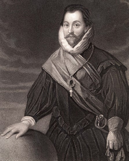 British explorer Sir Francis Drake, 1540-1596, who circumnavigated the globe.