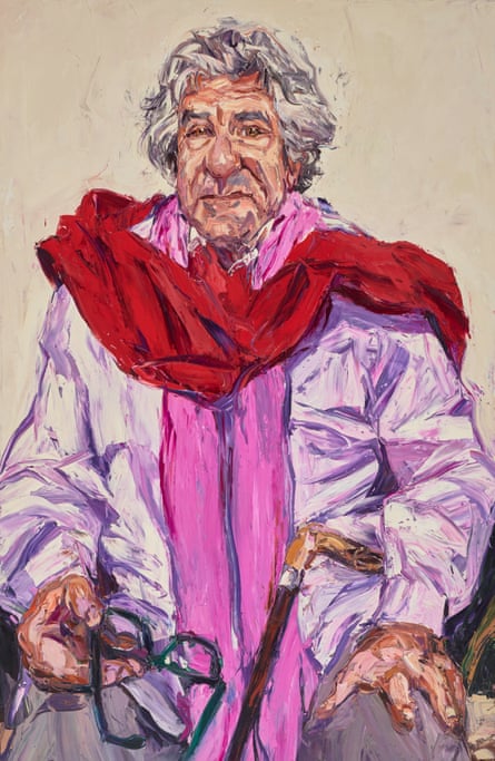 Portrait of Peter Weiss AO oil on linen