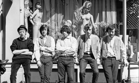The Pretty Things in 1964 with (from left) Viv Prince, Phil May, John Stax, Brian Pendleton and Dick Taylor. 