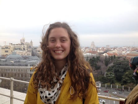 Lucy Knight as an au pair in Madrid.