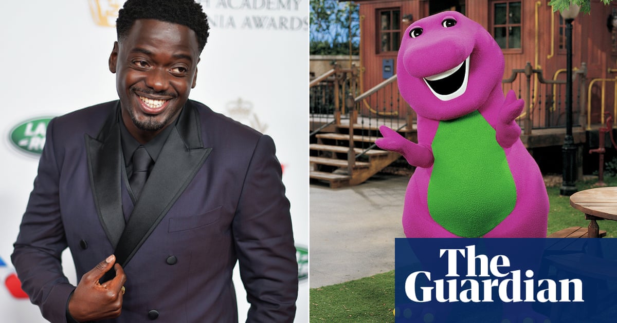 Daniel Kaluuya to produce live-action Barney the Dinosaur movie