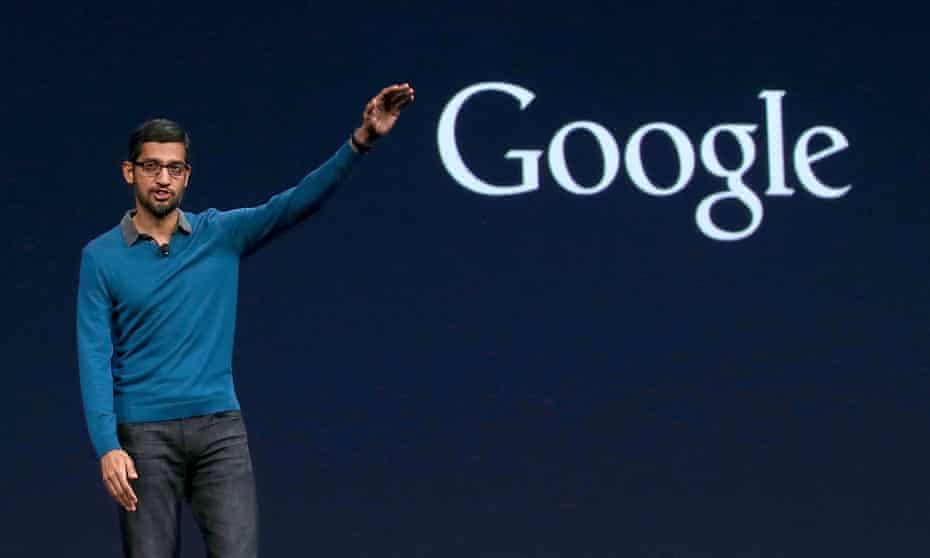 FILE: Sundar Pichai To Become Google CEO With Google Restructure Google Hosts Its I/O Developers Conference<br>FILE - AUGUST 10, 2015: It was reported that Sundar Pichai will become Google CEO as it create a new publicly traded parent company called Alphabet Inc. August 10, 2015. SAN FRANCISCO, CA - MAY 28: Google senior vice president of product Sundar Pichai delivers the keynote address during the 2015 Google I/O conference on May 28, 2015 in San Francisco, California. The annual Google I/O conference runs through May 29. (Photo by Justin Sullivan/Getty Images)