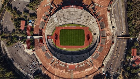 A shot section astatine nan University Olympic Stadium wrong Ciudad Universitaria