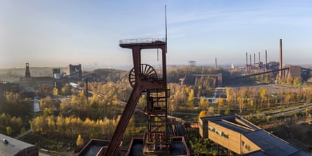 The Zeche Zollverein, a Unesco world heritage site.