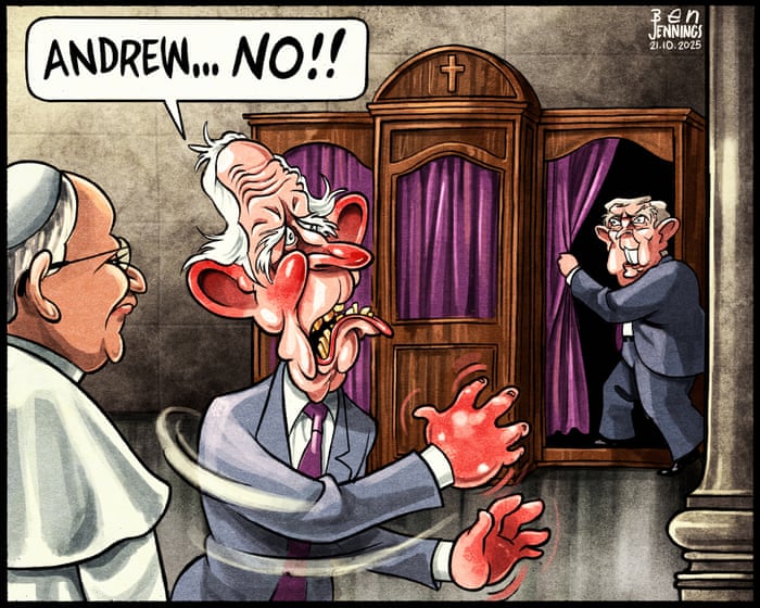 Ben Jennings on King Charles’s visit to the Vatican – cartoon