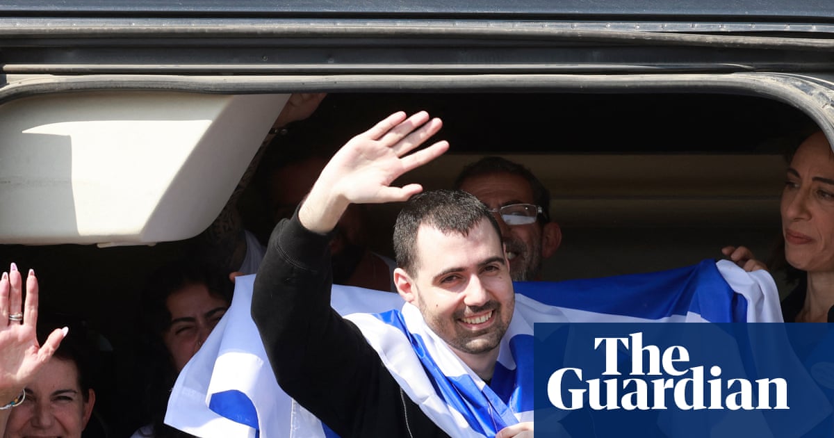'You are coming home': surviving Israeli hostages freed after two years in Gaza – video report