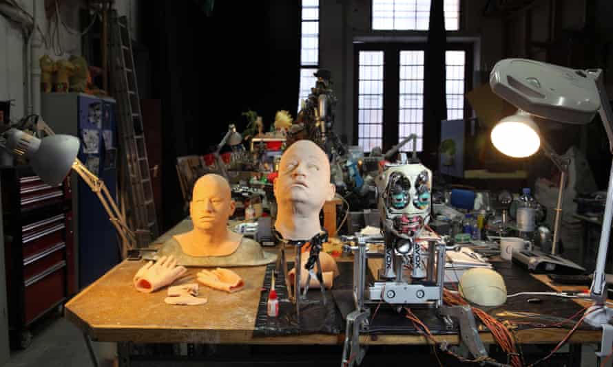 Theatre workshop … behind the scenes of Uncanny Valley.