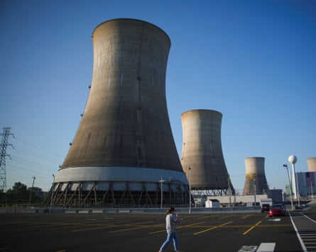 Usina nuclear de três milhas antigas na Pensilvânia