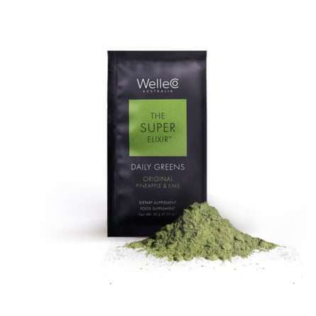 WelleCo The Super Elixir mini packet and powder
