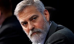 ‘Only one way to bring lasting change – vote’ … George Clooney.
