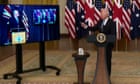 Joe Biden calls Australian prime minister Scott Morrison ‘that fella down under’ – video