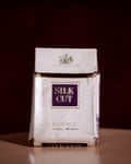 Empty packet of Silk Cut cigarettes