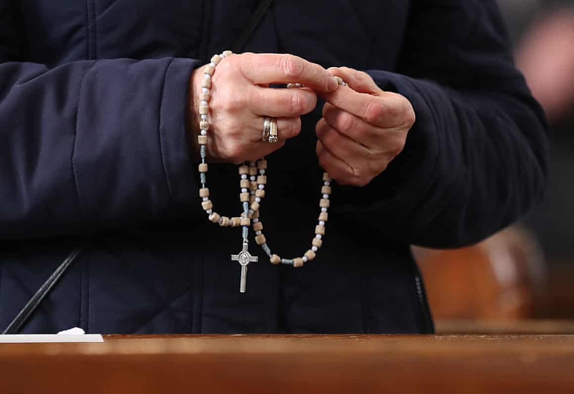 Catholic rosary beads