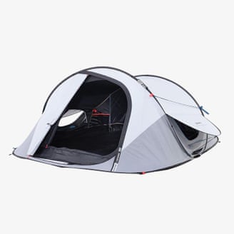 Quechua 2 Seconds Fresh & Black tent
