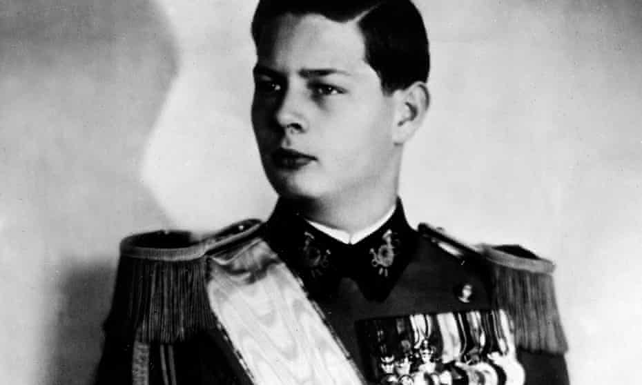 King Michael of Romania in 1940. He was ousted by the Soviets in 1947.