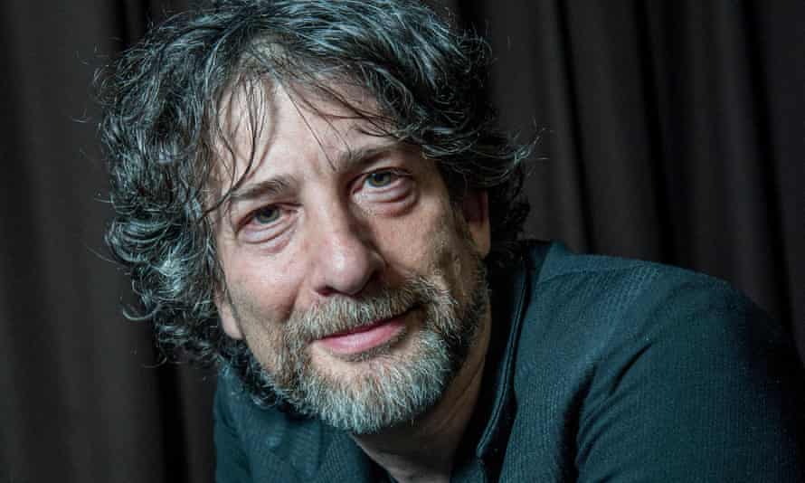 Neil Gaiman Two globally acclaimed writers D admirers of each otherOs work D met on stage for the first time tonight . Neil GaiG1J4FA Neil Gaiman Two globally acclaimed writers D admirers of each otherOs work D met on stage for the first time tonight . Neil Gai