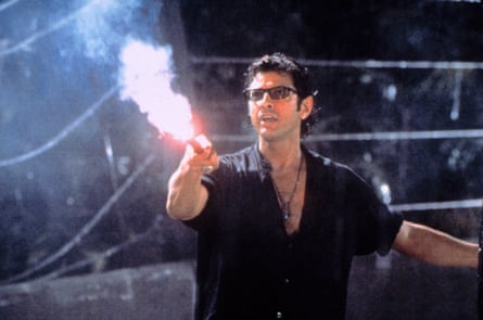 Such flare … Goldblum in Jurassic Park.