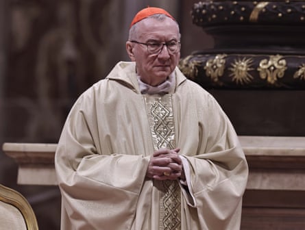 Cardinal Pietro Parolin celebrates Holy Mass