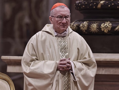 Cardinal Pietro Parolin celebrates Holy Mass