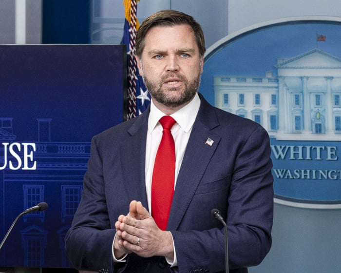 JD Vance brushes off racist texts by adults in Republican group chat as ‘what kids do’