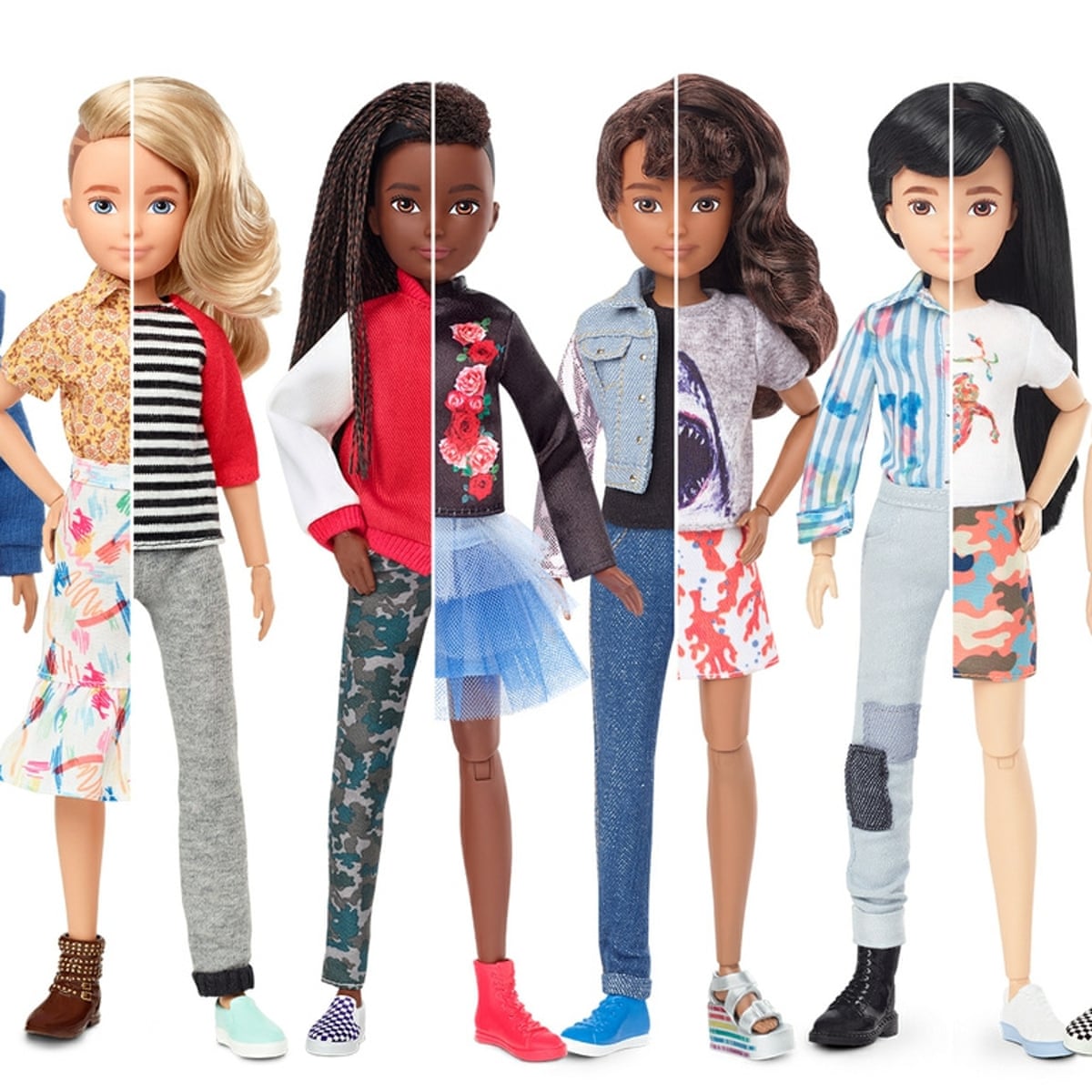 It Was Time Maker Of Barbie Launches Line Of Gender Neutral Dolls Toys The Guardian It Was Time Maker Of Barbie Launches Line Of Gender Neutral Dolls Toys The Guardian