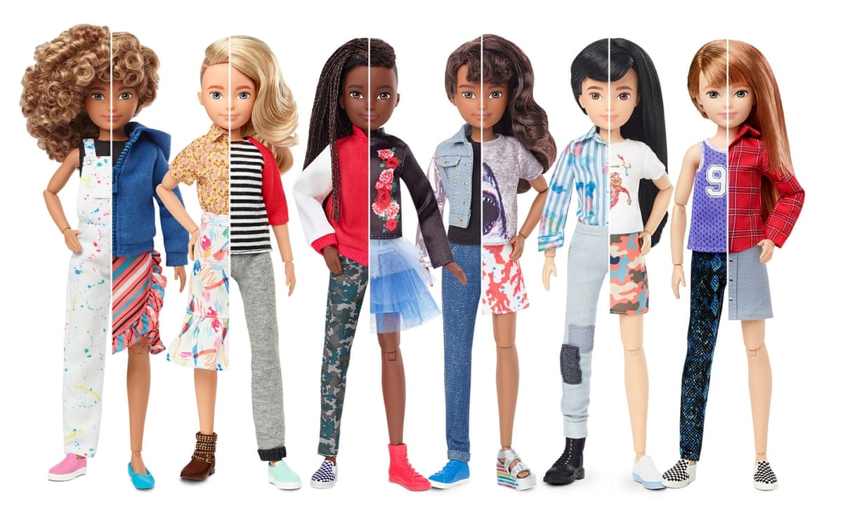 It Was Time Maker Of Barbie Launches Line Of Gender Neutral Dolls Toys The Guardian