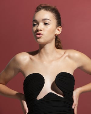 Dress, £3,515, by Saint Laurent by Anthony Vaccarello.