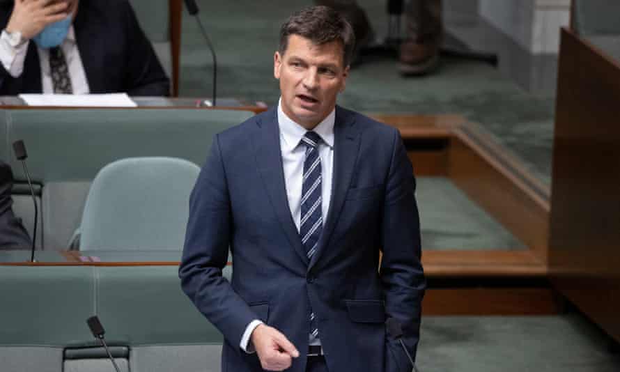 The minister for energy and emissions reduction, Angus Taylor