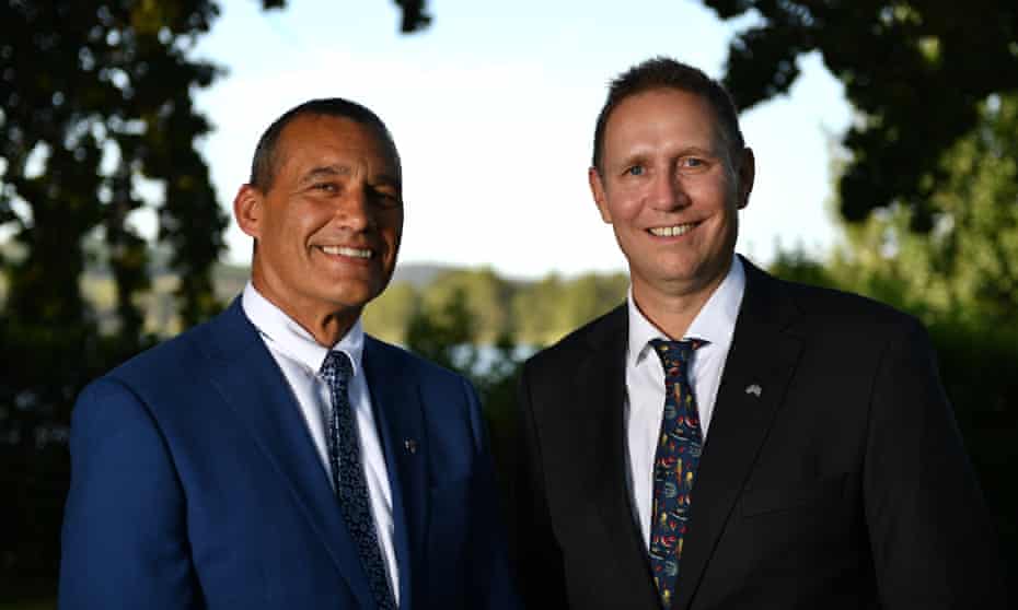 Craig Challen and Richard Harris have been named joint Australian of the year for helping rescue the schoolboys trapped in the Thai cave in 2018.