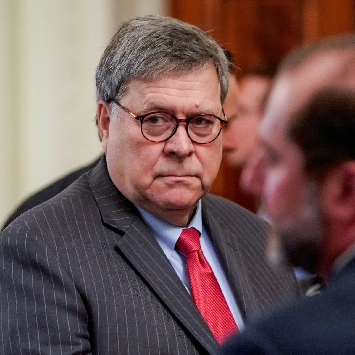 William Barr says Trump's tweets 'make it impossible to do my job' | US  news | The Guardian