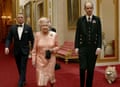 Queen Elizabeth II filmed for the 2012 Olympics joined by Daniel Craig and her corgis.