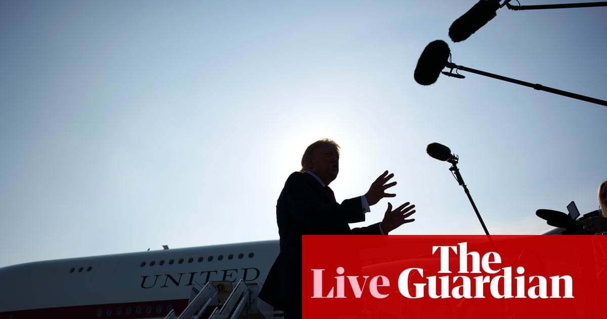 'Everybody is profiting': Trump dismisses questions about over $1bn in crypto earnings - live