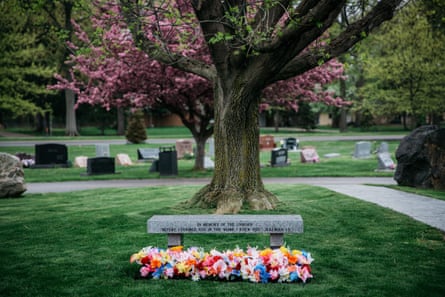 In Woodvale cemetery, a bench dedicated to the families who lost their eggs and embryos.
