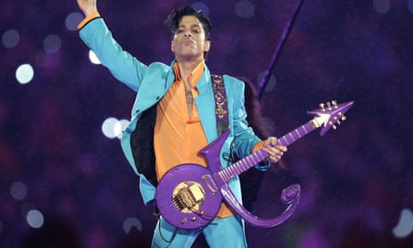 Prince performing in 2007.