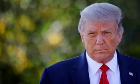 Trump departs on campaign travel to Minnesota from the South Lawn at the White House on Wednesday.