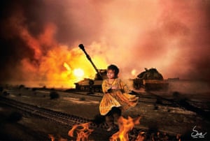 The struggles of Afghanistan are reflected in her work
