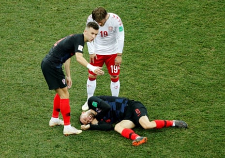 Kovacic in pain.