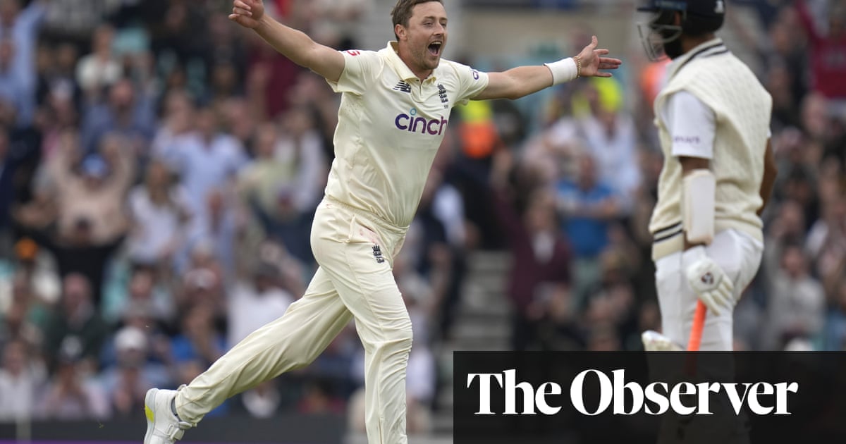 Ollie Robinson ready for Ashes takeoff with England after turbulent start