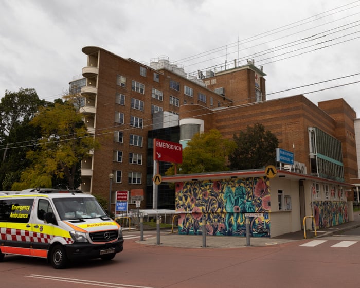 Two Sydney hospital employees critical after car mounts footpath and strikes them outside entrance – as it happened
